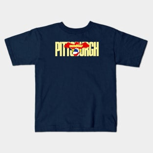 DEFUNCT - PITTSBURGH CONDORS Kids T-Shirt